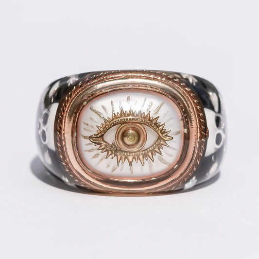 The Eye of Destiny Ring / BLACK / #13