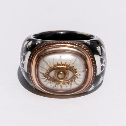 The Eye of Destiny Ring / BLACK / #13