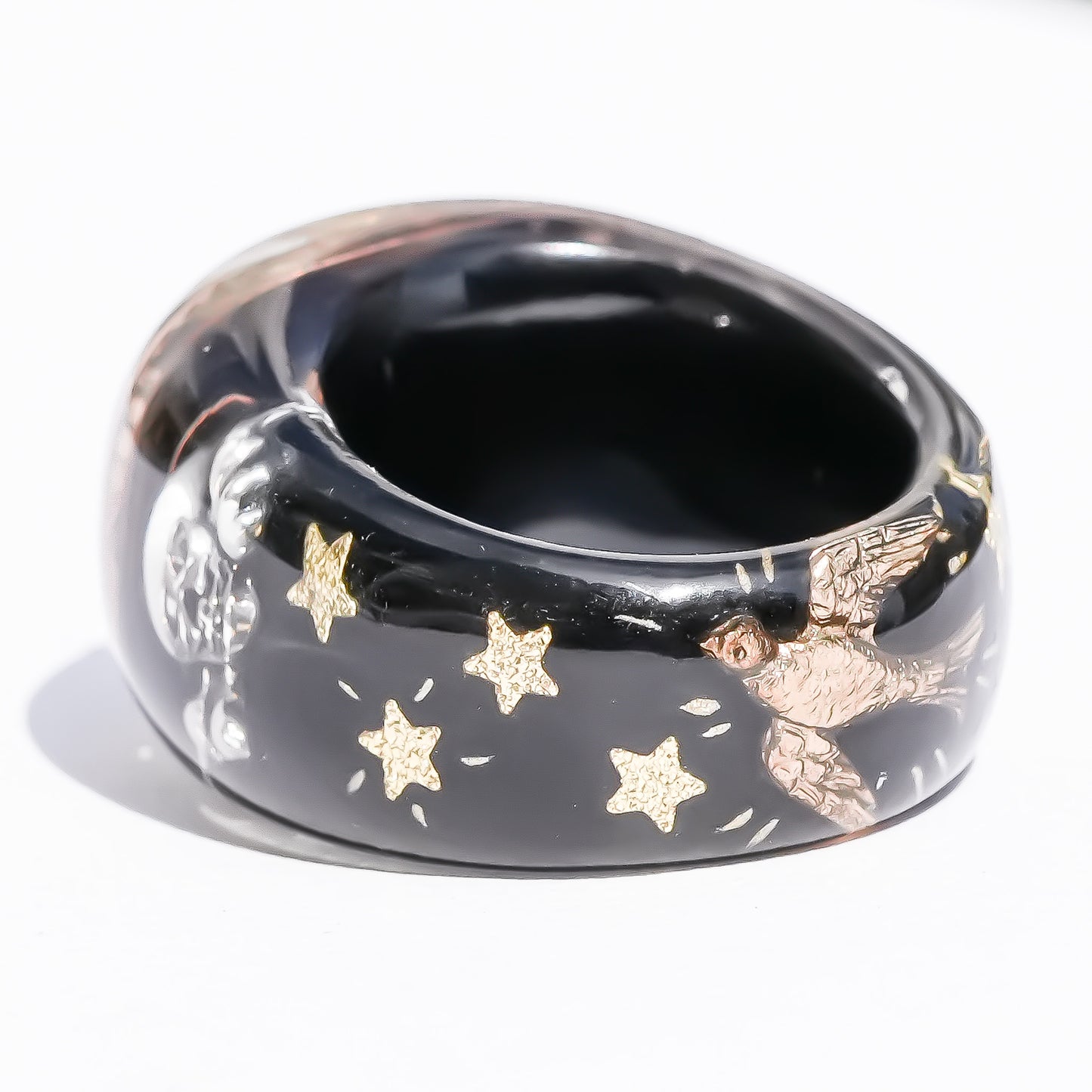The Eye of Destiny Ring / BLACK / #13
