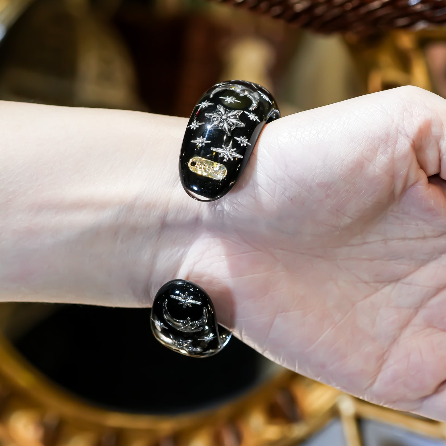 Midnight Star Bracelet - Black × Dark Blue