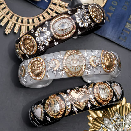 Celestial Eye Bracelet - Smoky Brown