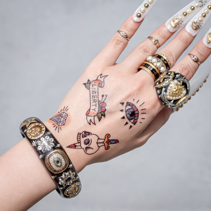 Celestial Eye Bracelet - Smoky Brown