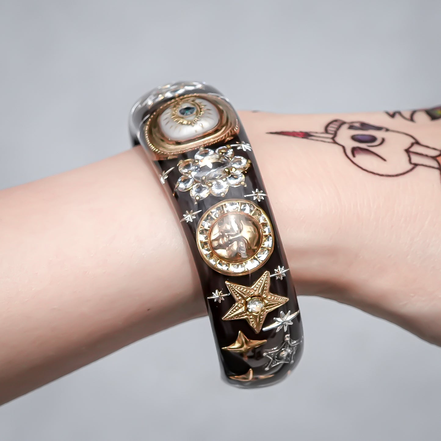 Celestial Eye Bracelet - Smoky Brown