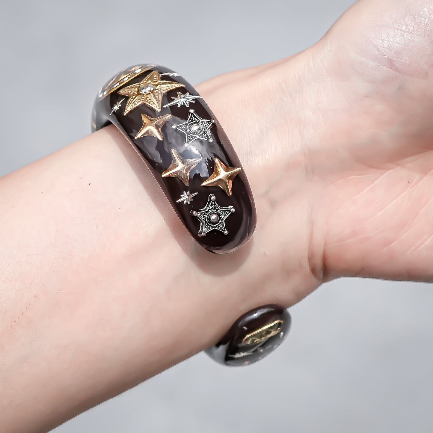 Celestial Eye Bracelet - Smoky Brown
