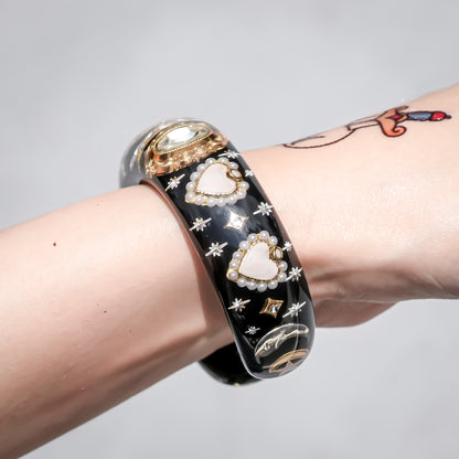 Midnight Sweetheart Bracelet - Black