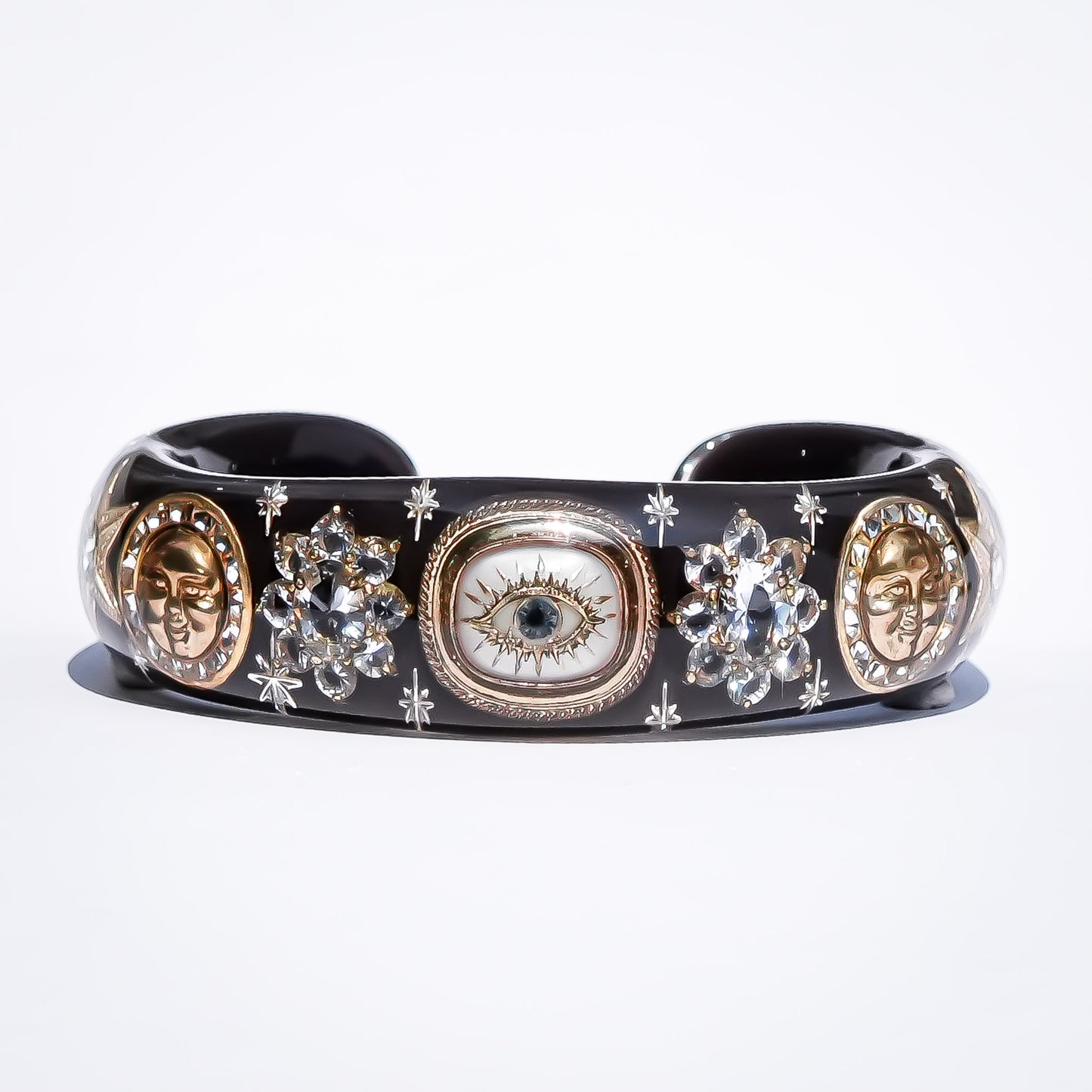 Celestial Eye Bracelet - Smoky Brown