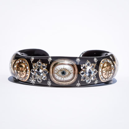 Celestial Eye Bracelet - Smoky Brown