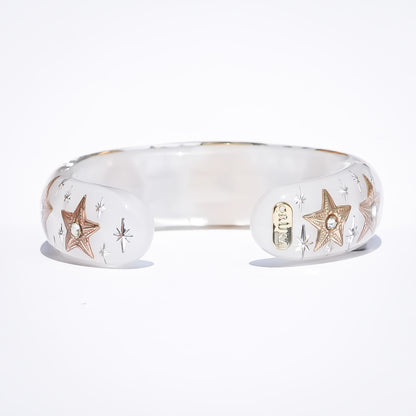 Celestial Eye Bracelet - Smoky White