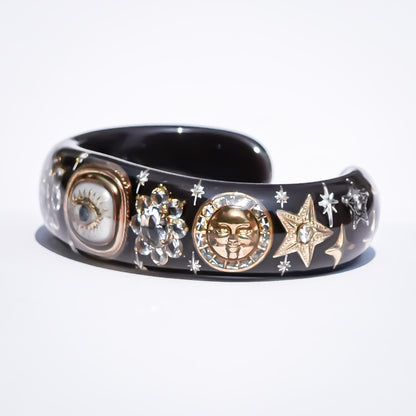 Celestial Eye Bracelet - Smoky Brown