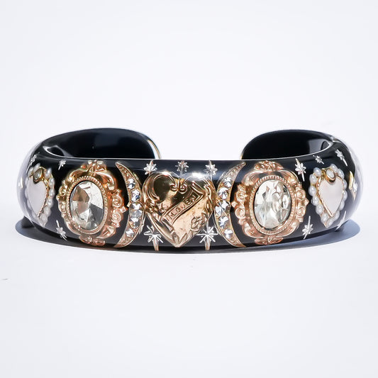 Midnight Sweetheart Bracelet - Black
