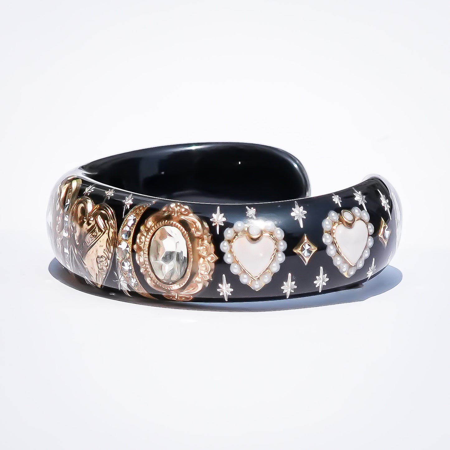 Midnight Sweetheart Bracelet - Black