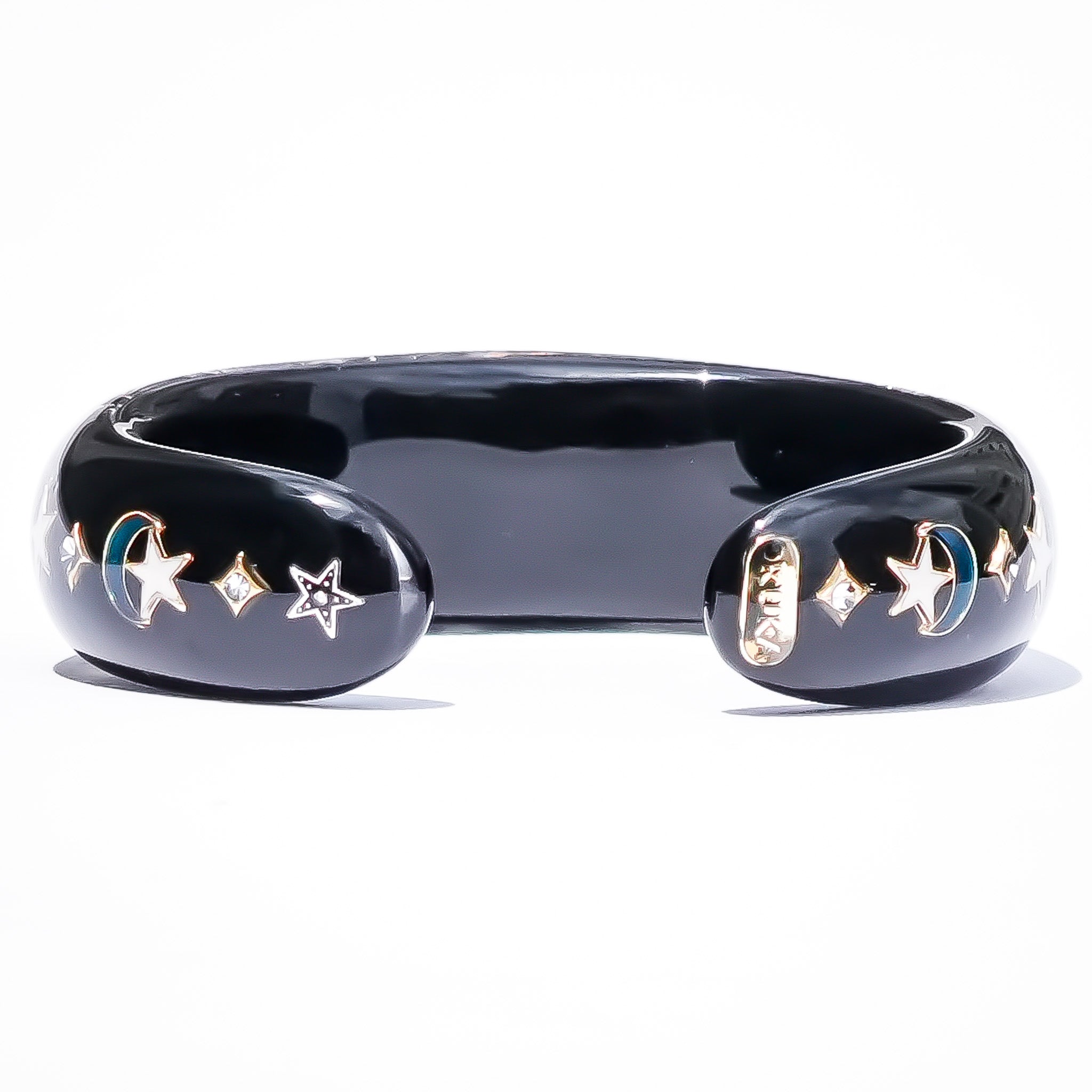 Sacred Cross Celestial Bracelet - Black × Gold × Silver – RUKA