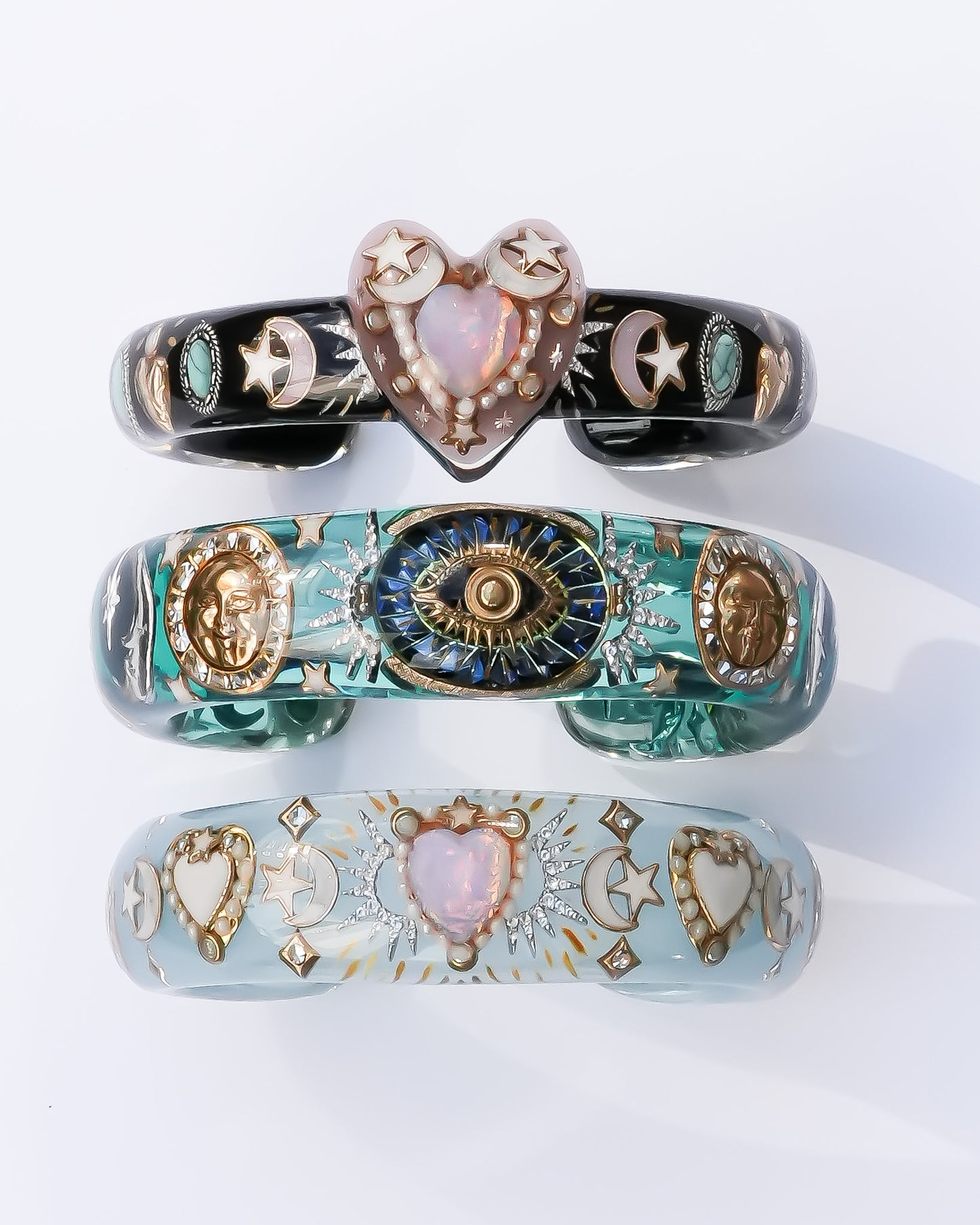 Mystic Forest Bangle – Emerald Green