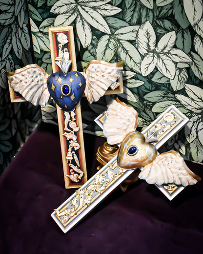 CROSS DECOR  2/ GREEN / MILAGRO