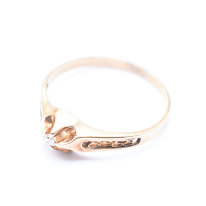 BABY RING / DIAMOND / 14K / #2