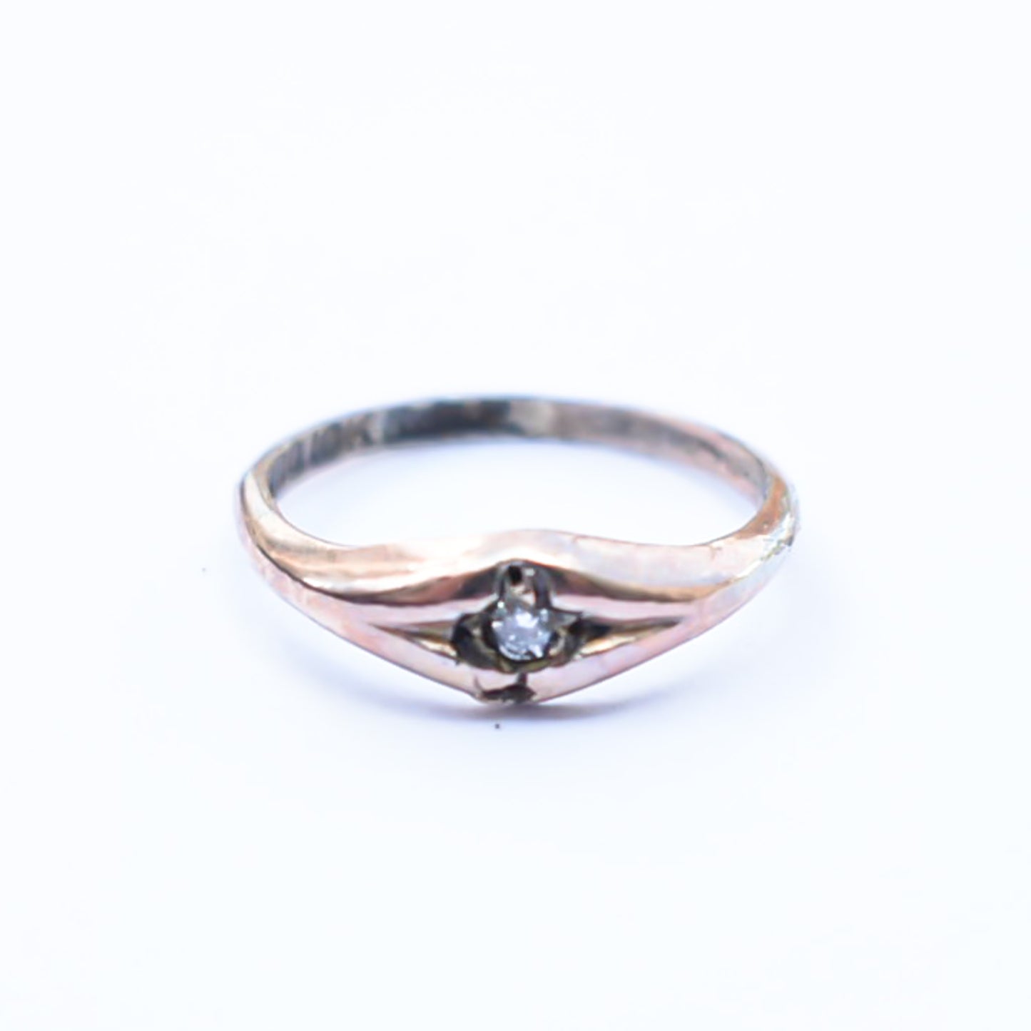 BABY RING / DIAMOND / 10K / #0