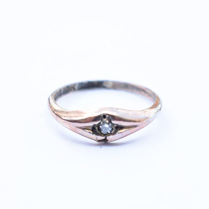 BABY RING / DIAMOND / 10K / #0
