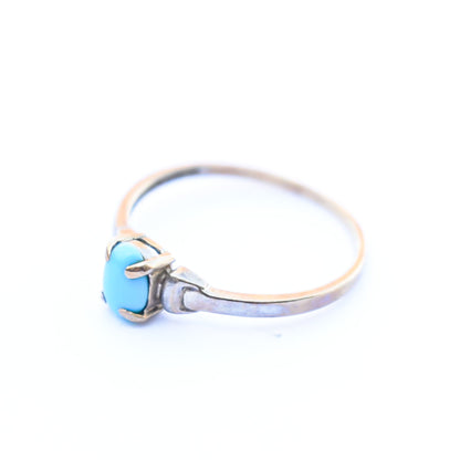 TURQUOISE  RING / UK / 9K / #12