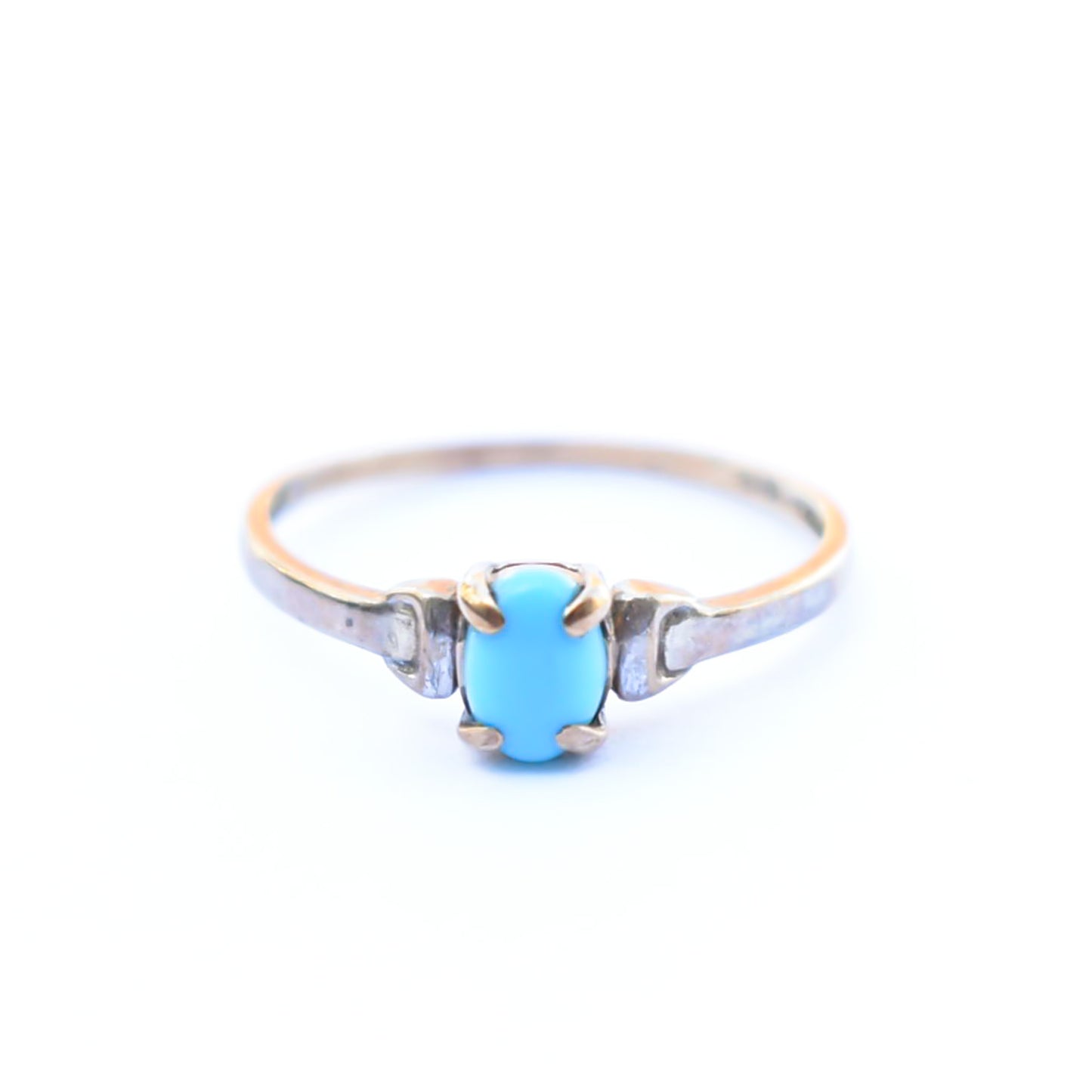 TURQUOISE  RING / UK / 9K / #12