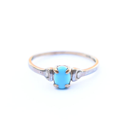 TURQUOISE  RING / UK / 9K / #12