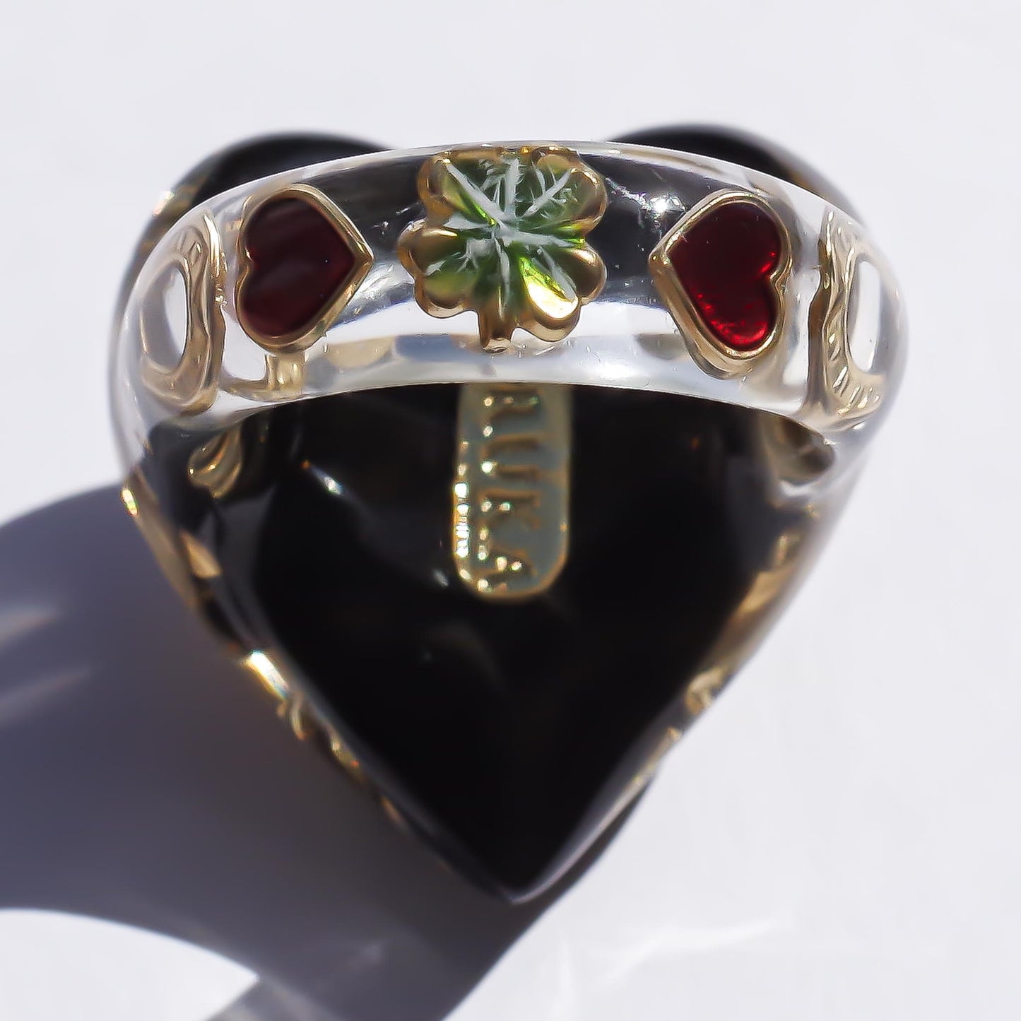 HUMMINGBIRD RING / BLACK / #13 