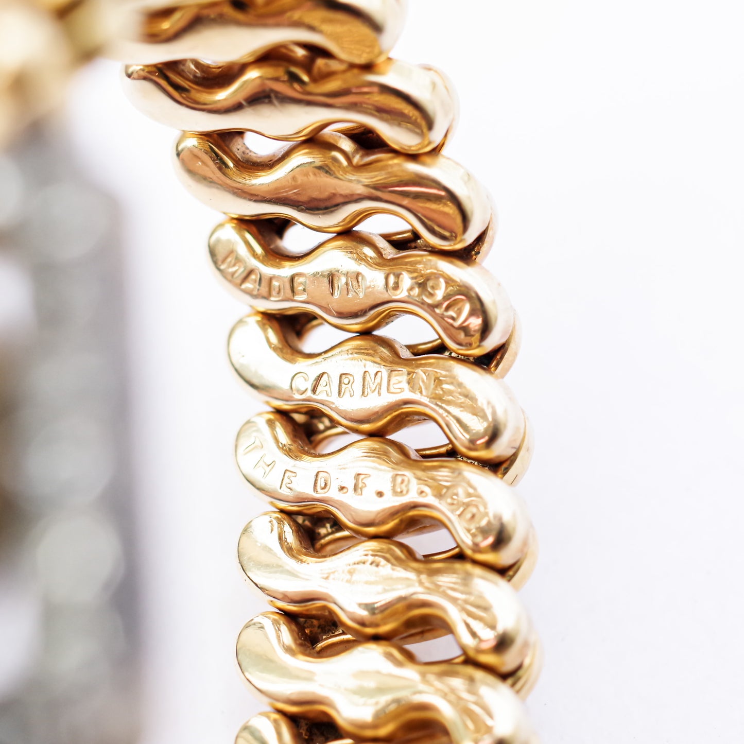 SWEET HEART BRACELET / USA / 14KGF / PINK