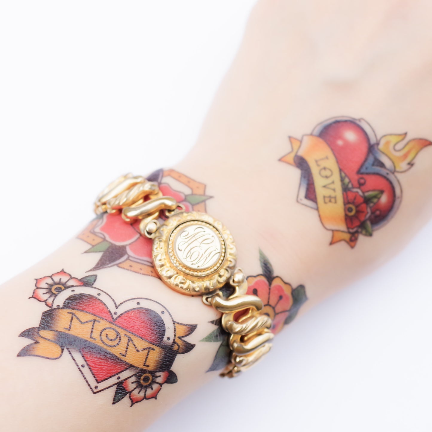 SWEETHEART BRACELET / USA / ALPHABET / 14KGF
