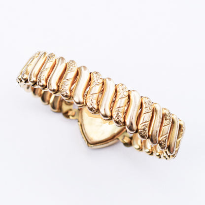 SWEETHEART BRACELET / USA / 14KGF / crystal