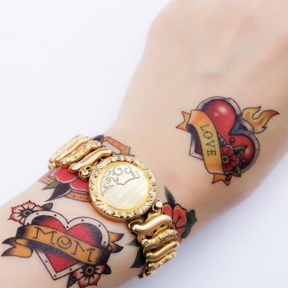 SWEETHEART BRACELET / USA / 14KGF / round