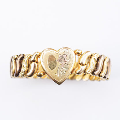 SWEETHEART BRACELET / USA / 14KGF / flower