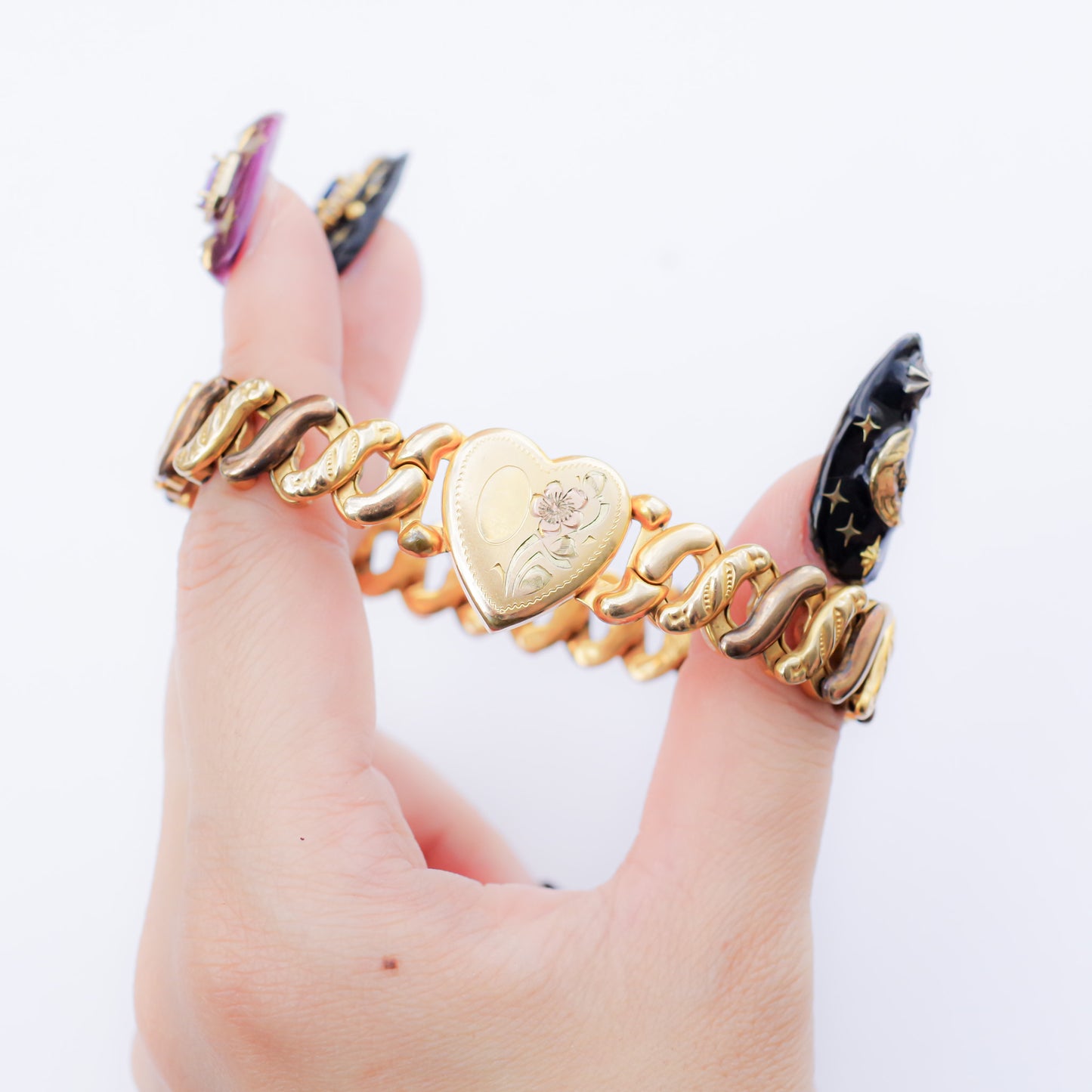 SWEETHEART BRACELET / USA / 14KGF / flower