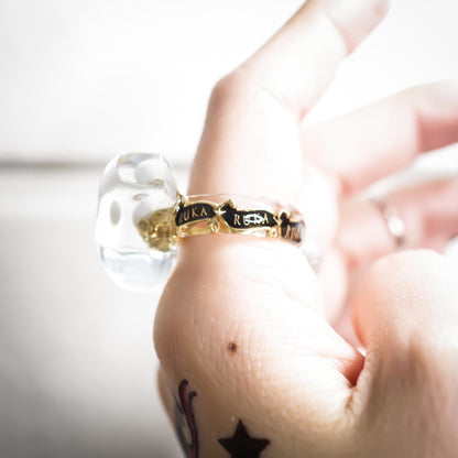 MEMENTO MORI RING / DIAMOND / #12