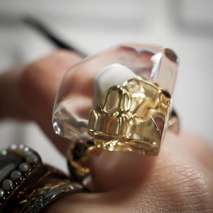 MEMENTO MORI RING / DIAMOND / #12