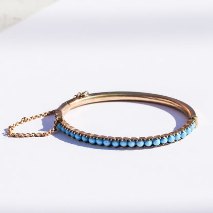 TURQUOISE BRACELET / SILVER925 / 18KGP