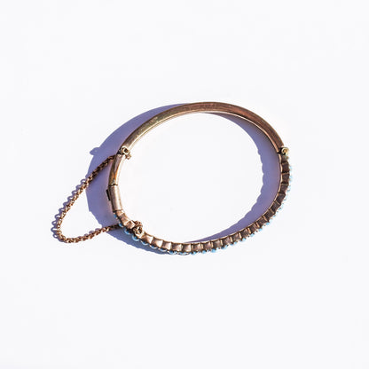 TURQUOISE BRACELET / SILVER925 / 18KGP