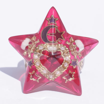 MAGICAL RING / STAR / MEMENTO MORI / RED / #12
