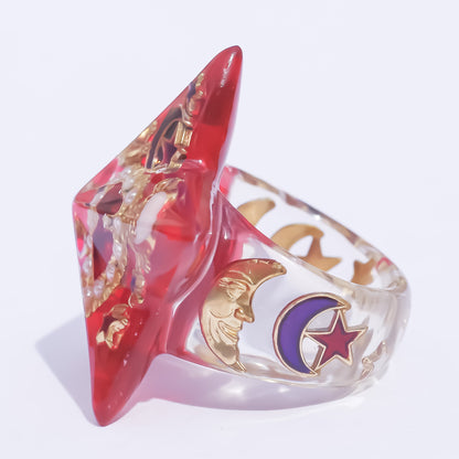 MAGICAL RING / STAR / MEMENTO MORI / RED / #12