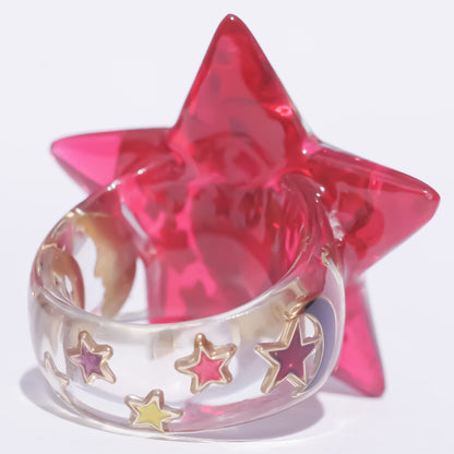 MAGICAL RING / STAR / MEMENTO MORI / RED / #12