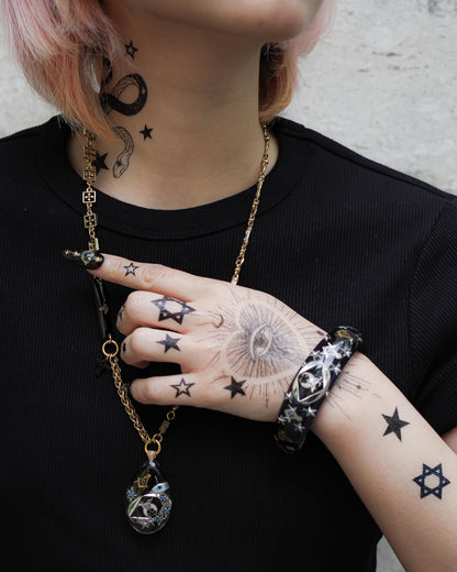 MASONIC NECKLACE / BLACK