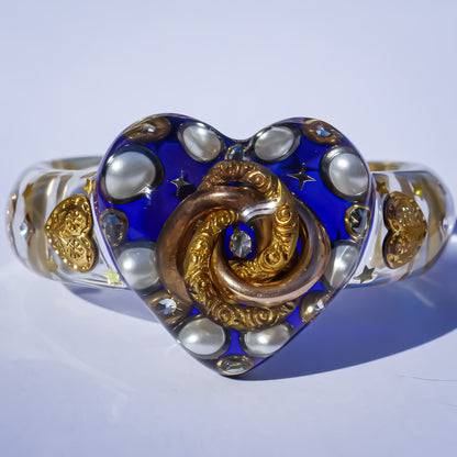 HEART BRACELET / HEART / PURPLE