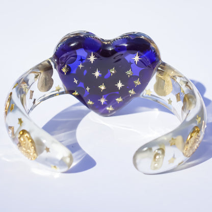 HEART BRACELET / HEART / PURPLE