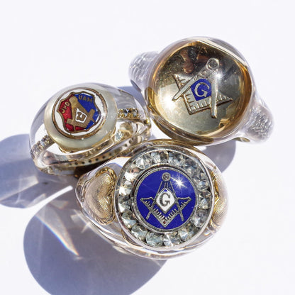 MASONIC RING / GOLD / #20 
