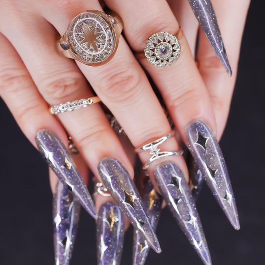 NAIL RING / STAR / SILVER 925