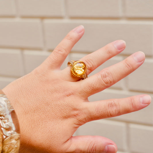 MEDAI RING / GOLD / #17