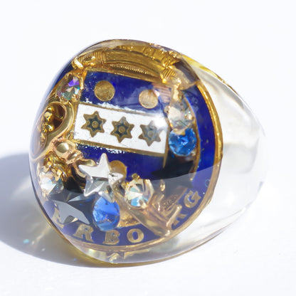 KEY RING / BLUE / STAR / #20 / #22