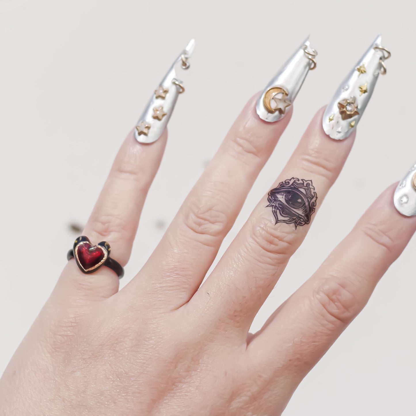 LOVE PINKY RING / HEART / BLACK / #3
