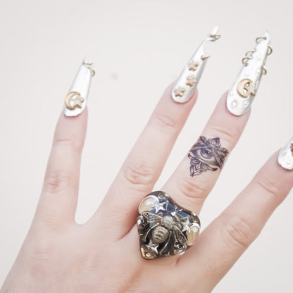 HEART RING / BEE / FRANCE / #10