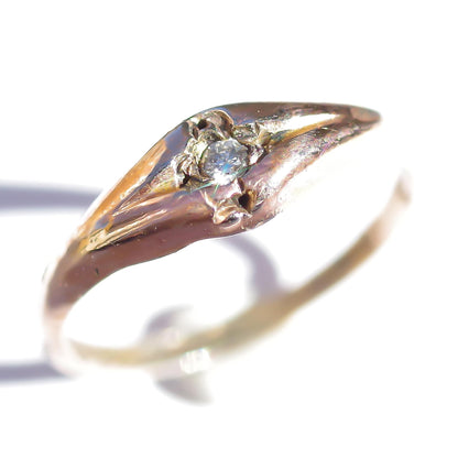BABY RING / DIAMOND / 10K / #0