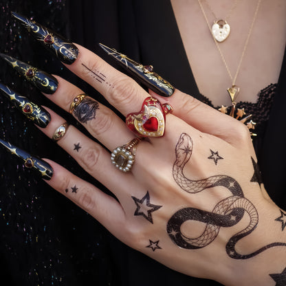 LOVE RING / HEART / PINK / #11
