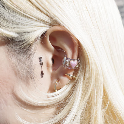 LOVE EARCUFF / MOON STAR / PINK HEART / BLUE